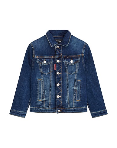DSQUARED2 Giubbotto jeans Blu 98% Cotone, 2% Elastan