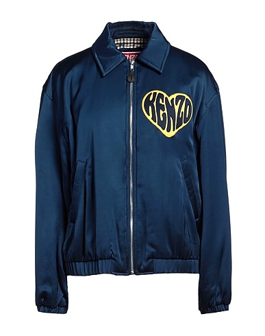 KENZO ブルゾン ネイビー レーヨン 100%