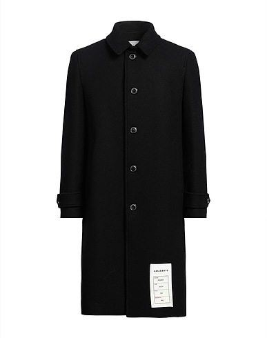 AMARANTO Coat Midnight blue 50% Wool, 40% Polyester, 10% Polyamide