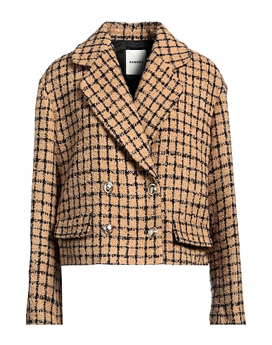 SANDRO Blazers 63% Acrylique, 23% Laine vierge, 14% Polyamide