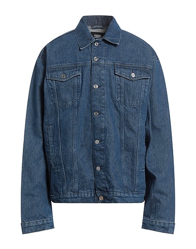 KARL LAGERFELD Denim jacket Blue 100% Cotton