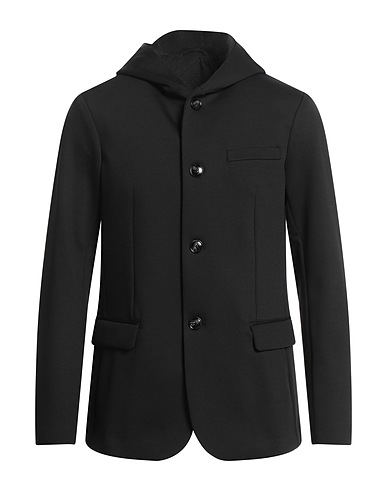 EMPORIO ARMANI Jacke Schwarz 74% Polyester, 21% Wolle, 5% Elastan