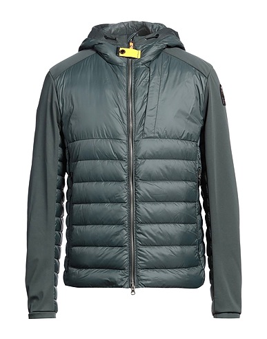 PARAJUMPERS Shell jacket Dark green 100% Polyamide, Polyester