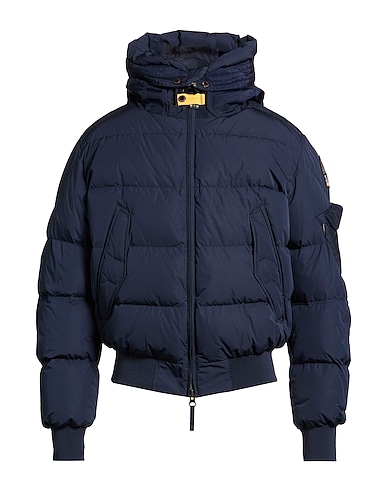 PARAJUMPERS Shell jacket Midnight blue 100% Polyester, Polyamide