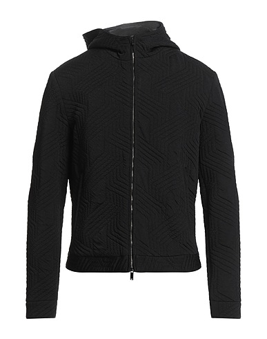 EMPORIO ARMANI Bomber Black 76% Polyester, 23% Polyamide, 1% Elastane