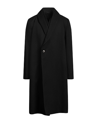 EMPORIO ARMANI Coat Black 100% Virgin Wool