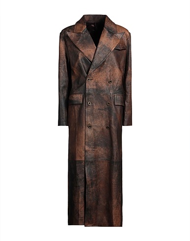 BAIA Coat Brown Leather
