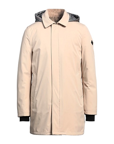 MANUEL RITZ Coat Beige 88% Polyester, 12% Elastane