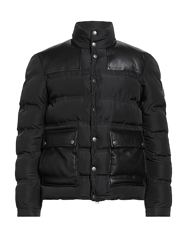 LARDINI Shell jacket 100% Polyester, Shearling