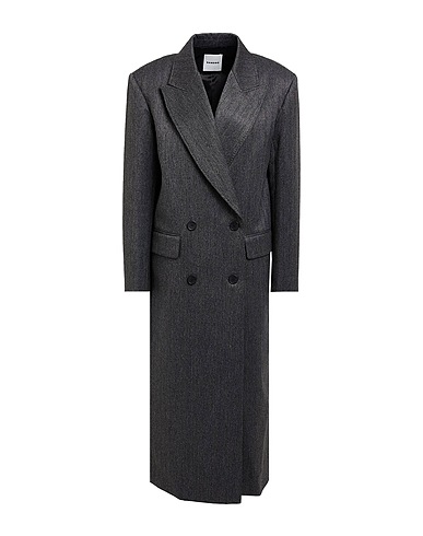 SANDRO Cappotto Antracite 38% Lana, 32% Poliestere, 19% Viscosa, 9% Poliammide, 2% Altre Fibre