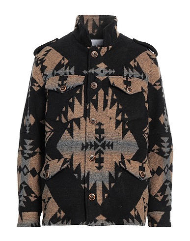 FRONT STREET 8 Mantel Khaki 50% Acryl, 25% Polyester, 20% Wolle, 5% Andere Fasern