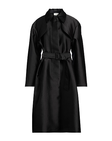 SANDRO Full-length jacket Black 100% Polyester