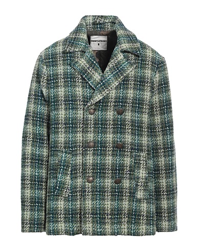 FRONT STREET 8 Coat Green 48% Acrylic, 26% Polyester, 20% Wool, 4% Nylon, 2% Other Fibres