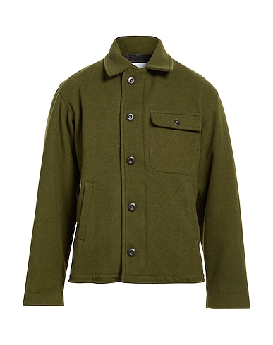 FRONT STREET 8 Coat VERDE MILITARE 100% Polyester