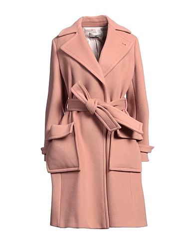 LARDINI Coat Blush 75% Virgin Wool, 25% Polyamide