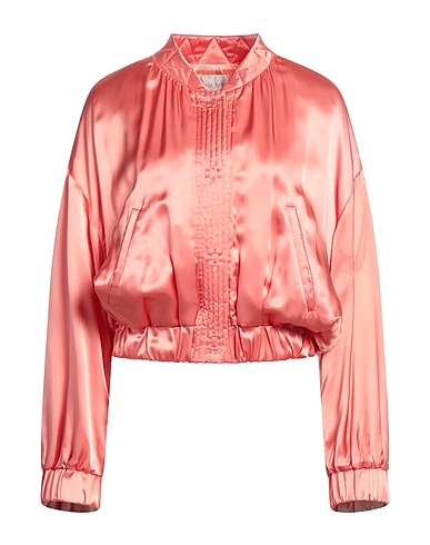 FORTE_FORTE Bomber Salmon pink 100% Viscose