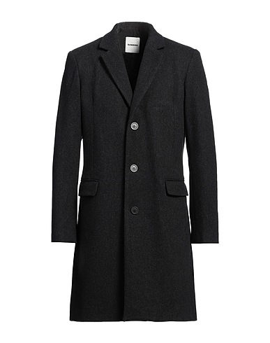 SANDRO Mantel Braungrau 70% Wolle, 20% Polyamid, 10% Kaschmir, Polyester