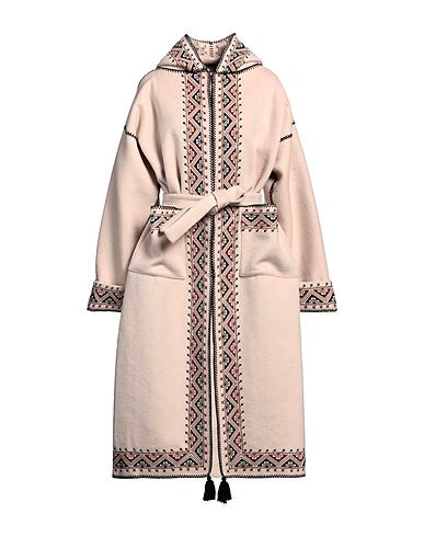 ANTIK BATIK Coat Off white 50% Wool, 50% Polyester