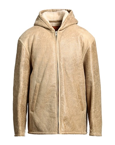 SANDRO Sheepskin Sand 100% Shearling