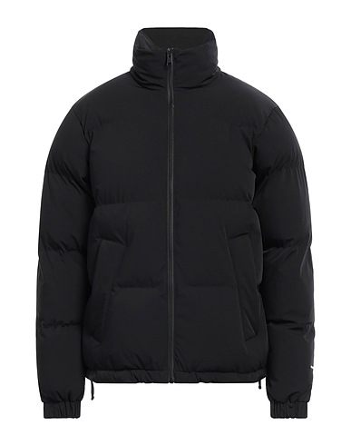 SANDRO Shell jacket Black 88% Polyamide, 12% Elastane