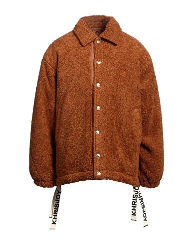 KHRISJOY Teddy Coat Brown 55% Polyacrylic, 23% Polyester, 22% Wool