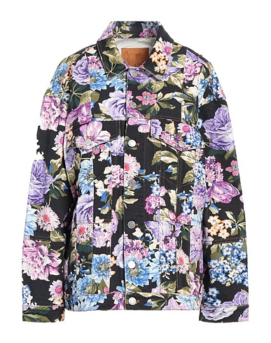 MARTINE ROSE Denim jacket Black 100% Cotton