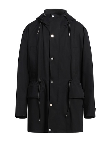 SANDRO Coat Black 100% Cotton