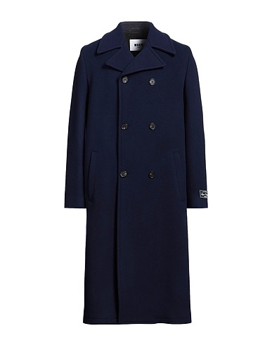 MSGM Manteau long 75% Laine vierge, 25% Polyamide