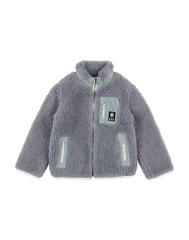 FAY Teddy Coat Grey 75% Virgin Wool, 25% Polyester, Cotton