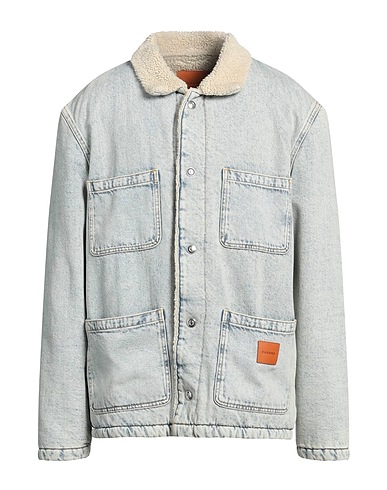 SANDRO Giubbotto jeans Blu 100% Cotone