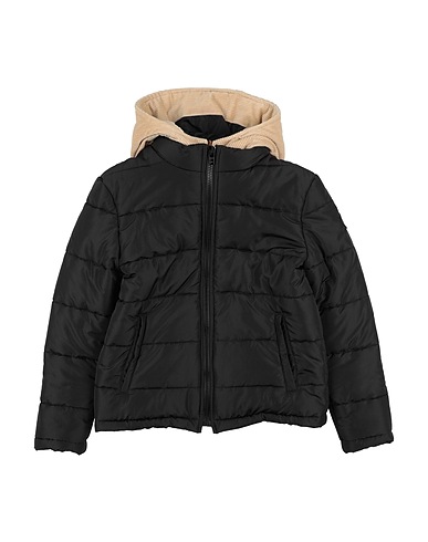 FAY Piumino Nero 100% Poliestere, Cotone, Polietilene