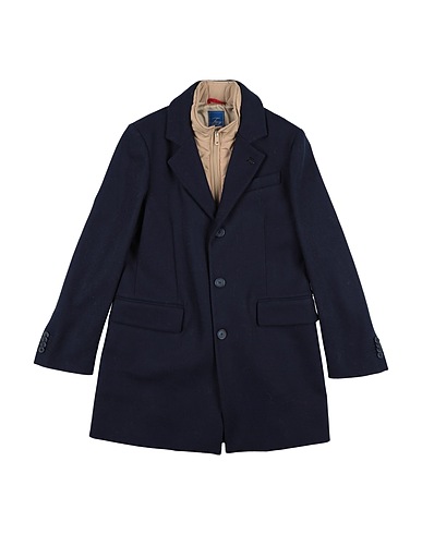 FAY Mantel Nachtblau 75% Schurwolle, 25% Polyamid, Polyester