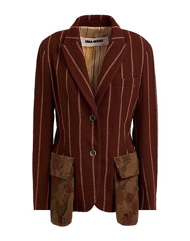UMA WANG Blazer Brown 100% Virgin Wool