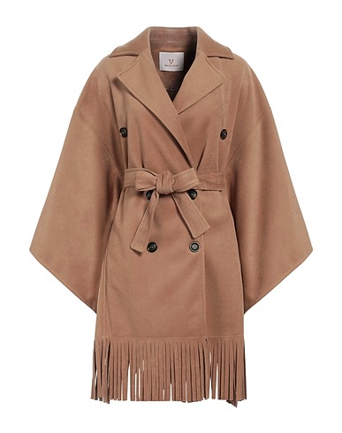 WHITE WISE Cloak Camel 91% Polyester, 9% Viscose