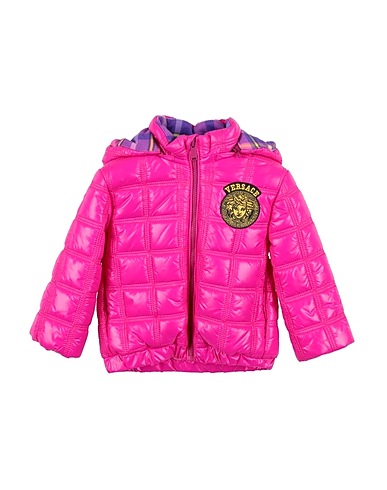 VERSACE YOUNG Shell jacket 100% Polyamide, Polyester, Viscose