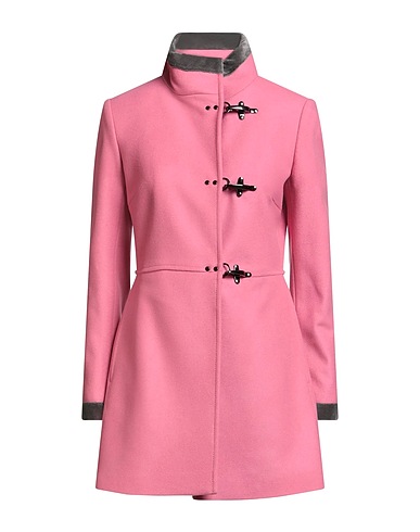 FAY Coat Pink 80% Virgin Wool, 20% Polyamide, Cotton