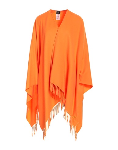PINKO Cappa Arancione 100% Lana Vergine, Poliestere