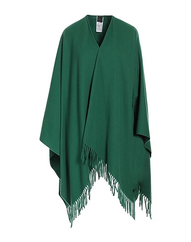 PINKO Cape Smaragdgrün 100% Schurwolle, Polyester