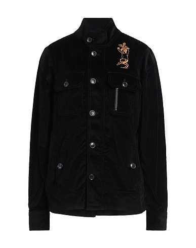 VIVIENNE WESTWOOD Jacket Black 99% Cotton, 1% Elastane