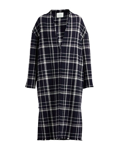 BALLANTYNE Coat Midnight blue 97% Wool, 3% Cashmere