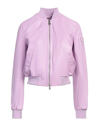 PEUTEREY Bomber Lilac 100% Lambskin, Polyester, Elastane