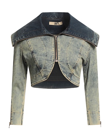 KNWLS Denim jacket Blue 88% Cotton, 7% Recycled polyester, 5% Elastane