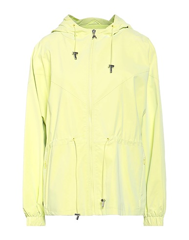 PATRIZIA PEPE Jacket VERDE LIME 100% Polyurethane, Viscose