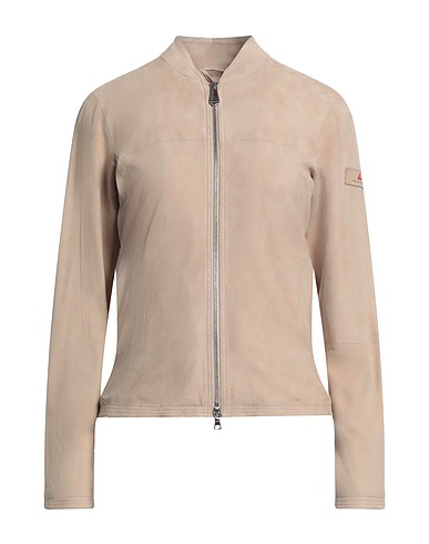 PEUTEREY Jacket Beige 100% Leather