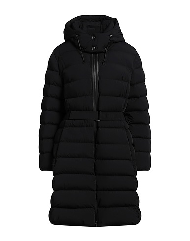 MACKAGE Piumino Nero 88% Nylon, 12% Elastan, Pelle