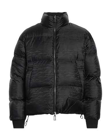 EMPORIO ARMANI Shell jacket Black 100% Polyamide