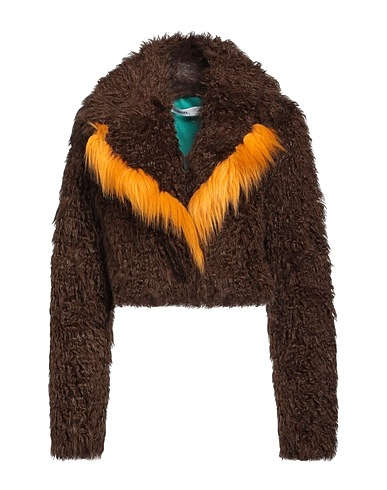 ALABAMA MUSE Teddy Coat Brown 57% Modacrylic, 25% Acrylic, 18% Polyester, Cotton