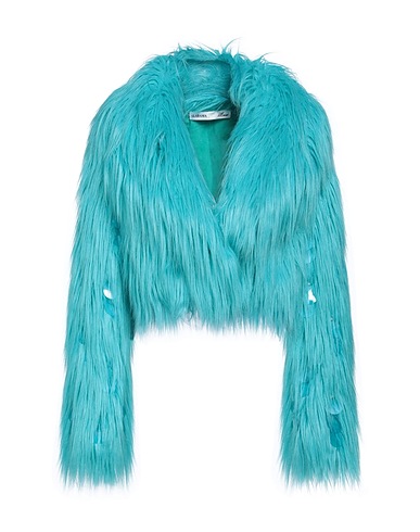 ALABAMA MUSE Teddy Coat Turchese 59% Poliestere, 41% Modacrilico, Cotone
