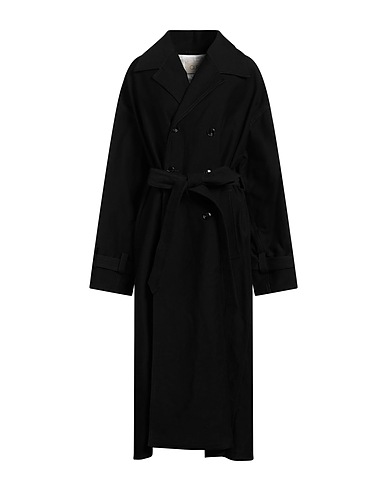 QUIRA Coat Black 100% Cotton