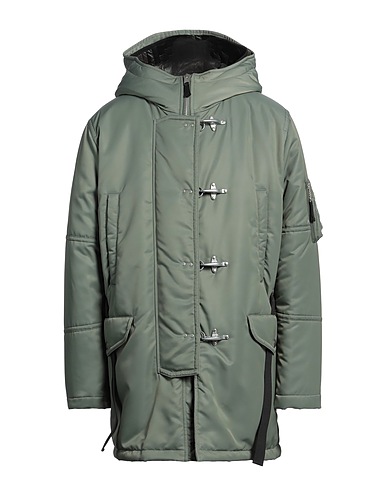 FAY ARCHIVE Coat Military green 100% Polyamide